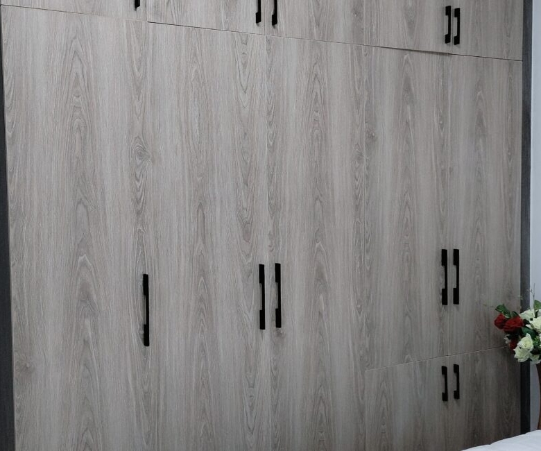Fitted bedroom wardrobes at Alina Valley Apartments Kilimani
