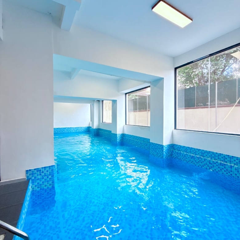 Bahari Homes Residency heated swimming pool in Kilimani