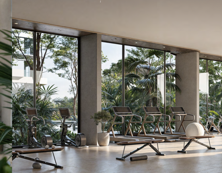 Grosvenor Residences gym Westlands Nairobi