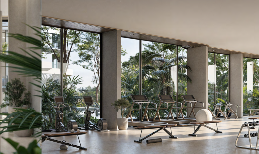 Grosvenor Residences gym Westlands Nairobi