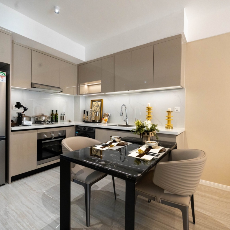 Grosvenor Residences luxury apartment kitchen Westlands Nairobi