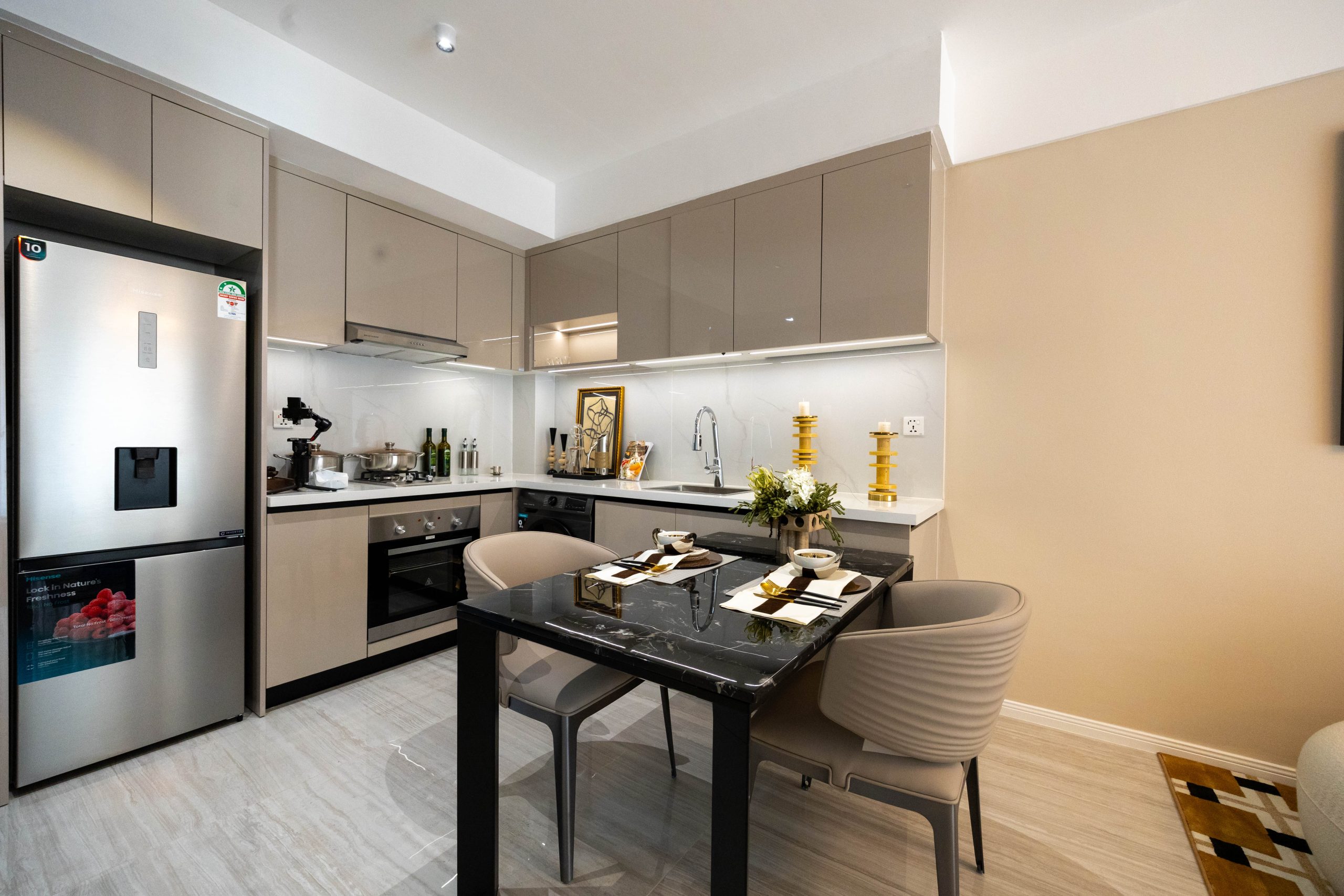 Grosvenor Residences luxury apartment kitchen Westlands Nairobi