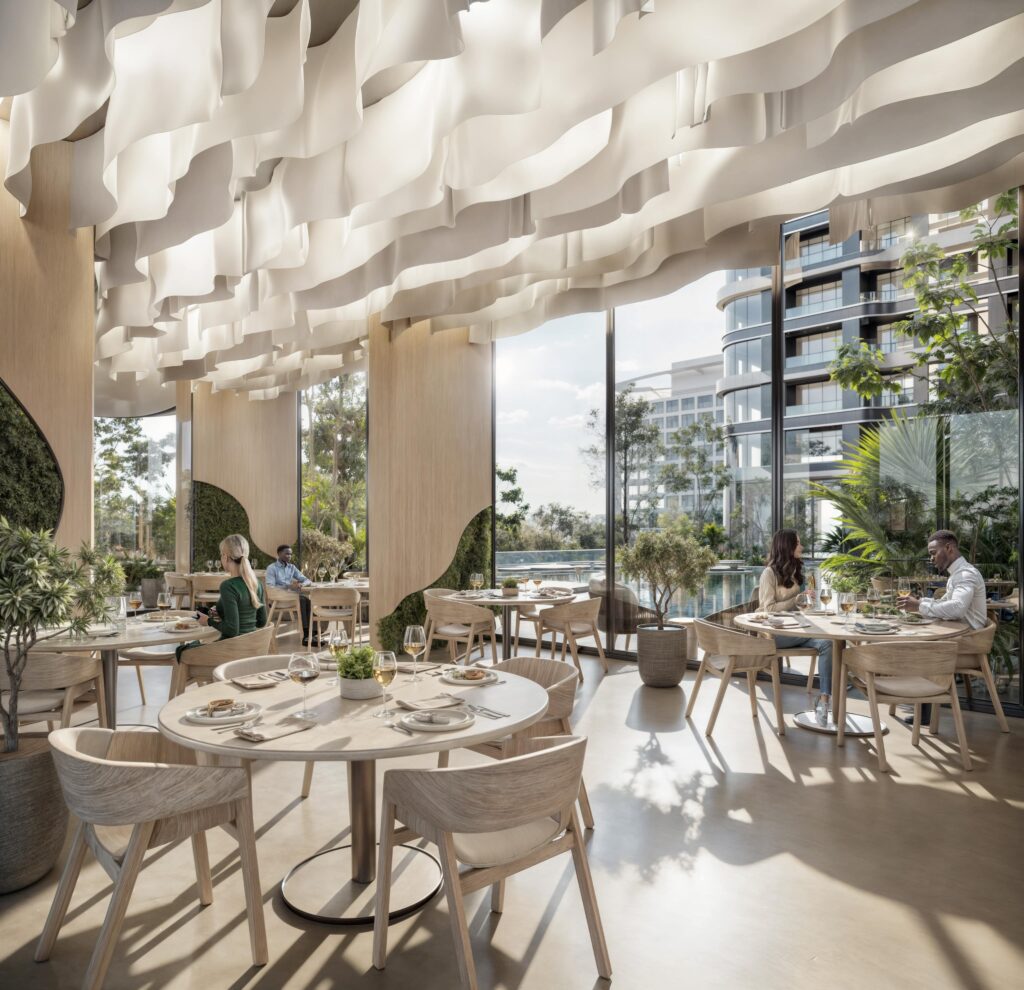 Grosvenor Residences restaurant and coffee house Westlands Nairobi
