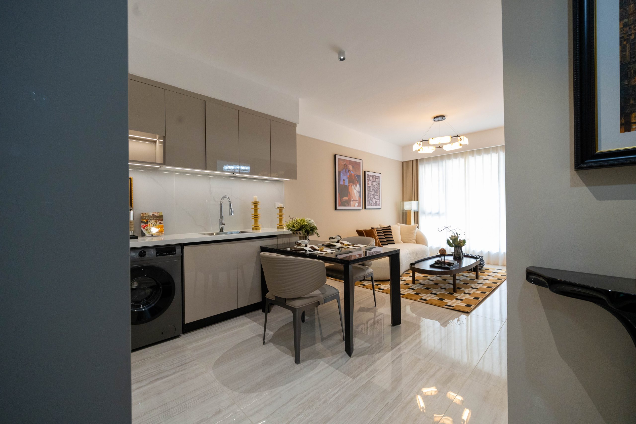 Grosvenor Residences 1 bedroom apartment interior Westlands Nairobi