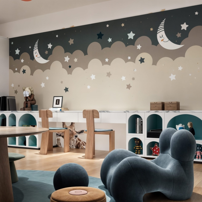 Children's play area at Gemini Residency Westlands