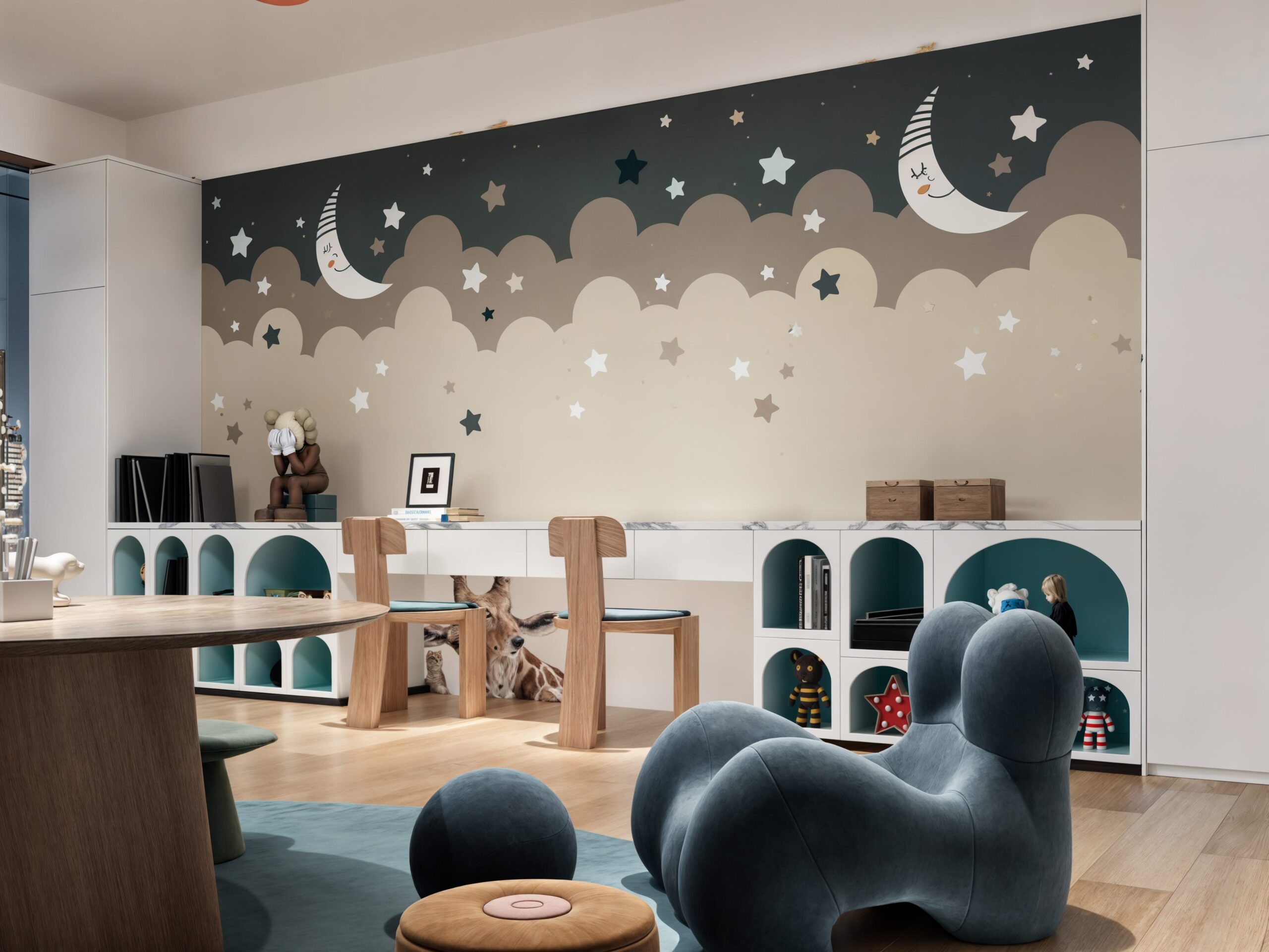 Children's play area at Gemini Residency Westlands