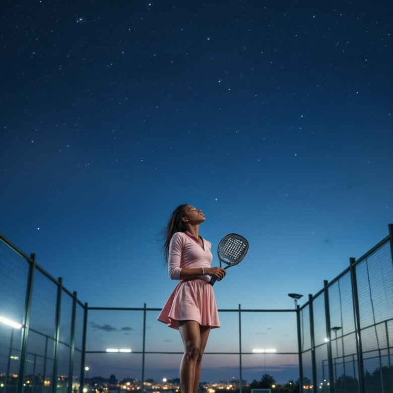 Padel court at Gemini Residency Westlands