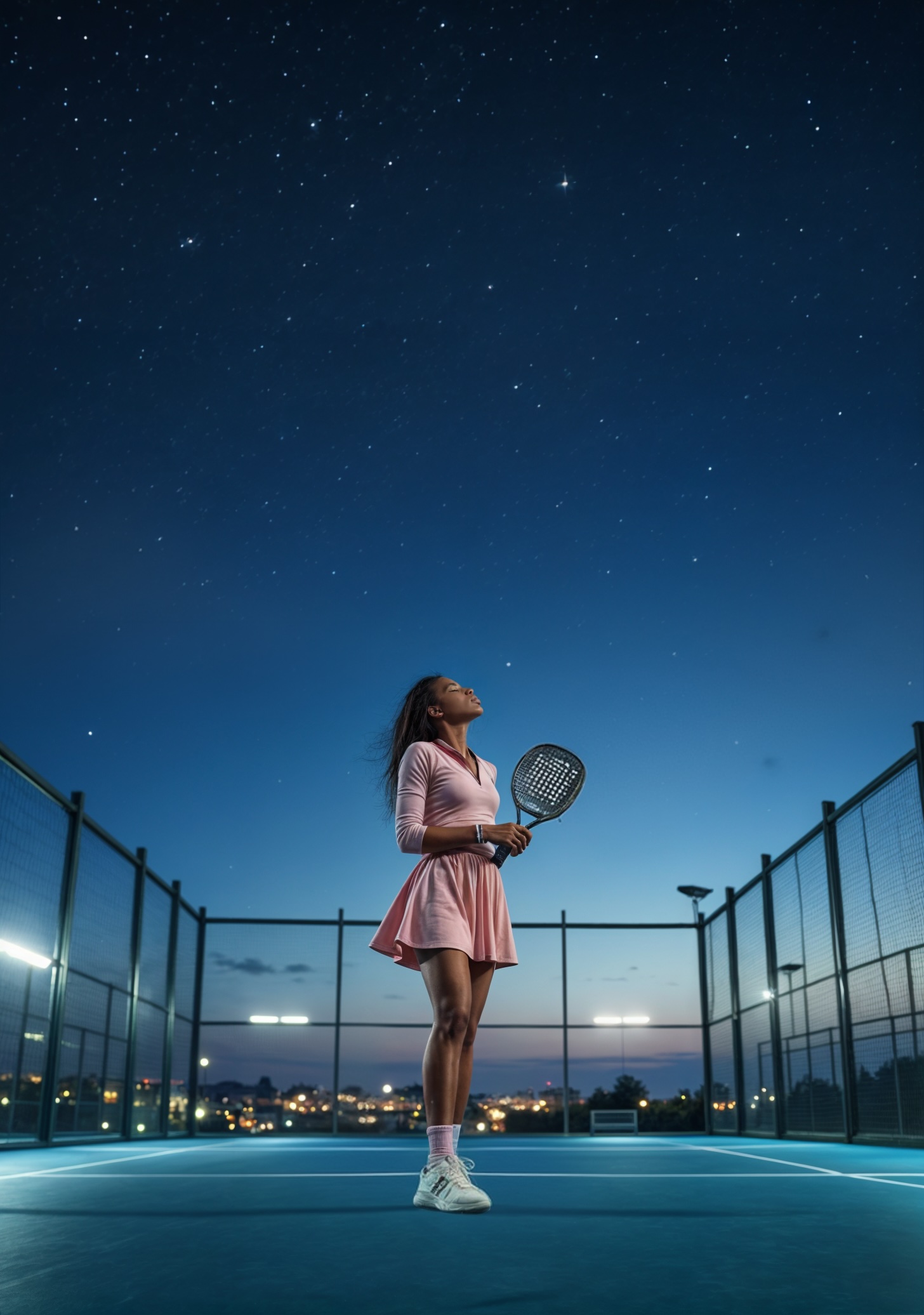 Padel court at Gemini Residency Westlands