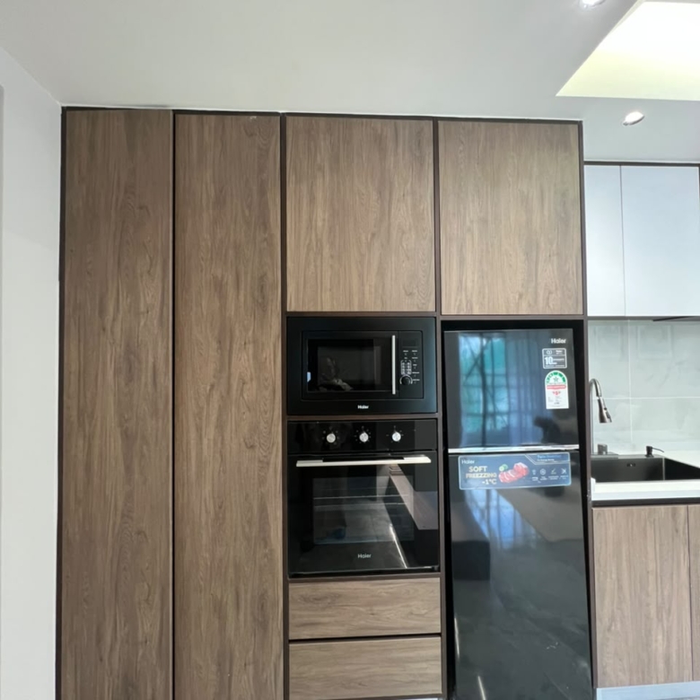 Kitchen fittings at Golfscape Residences apartments in Kilimani Nairobi
