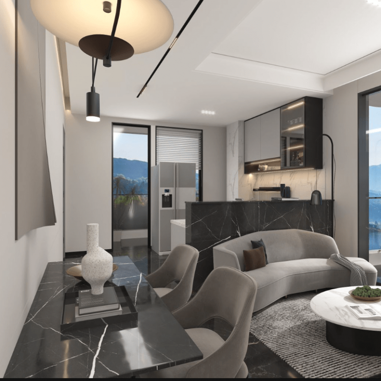Oak Classic Residency Kilimani Balcony Render Image