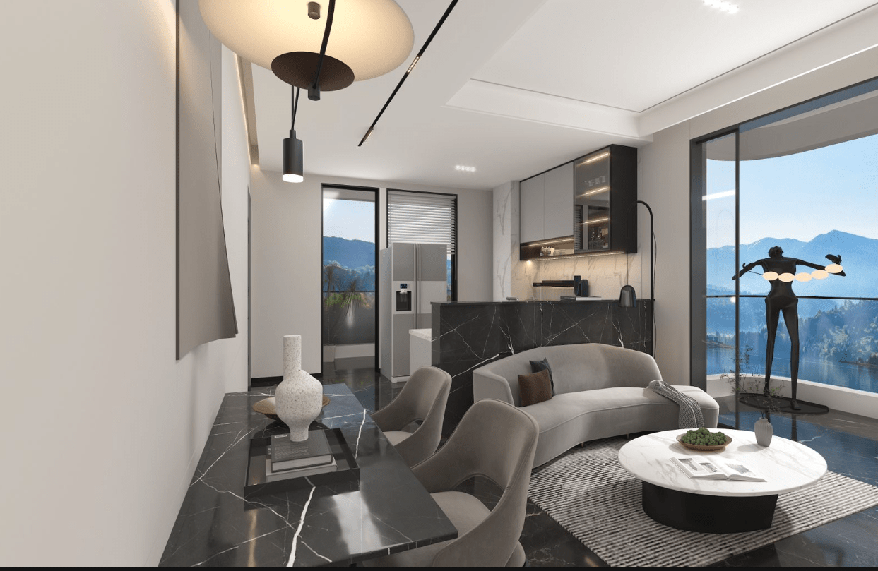 Oak Classic Residency Kilimani Balcony Render Image