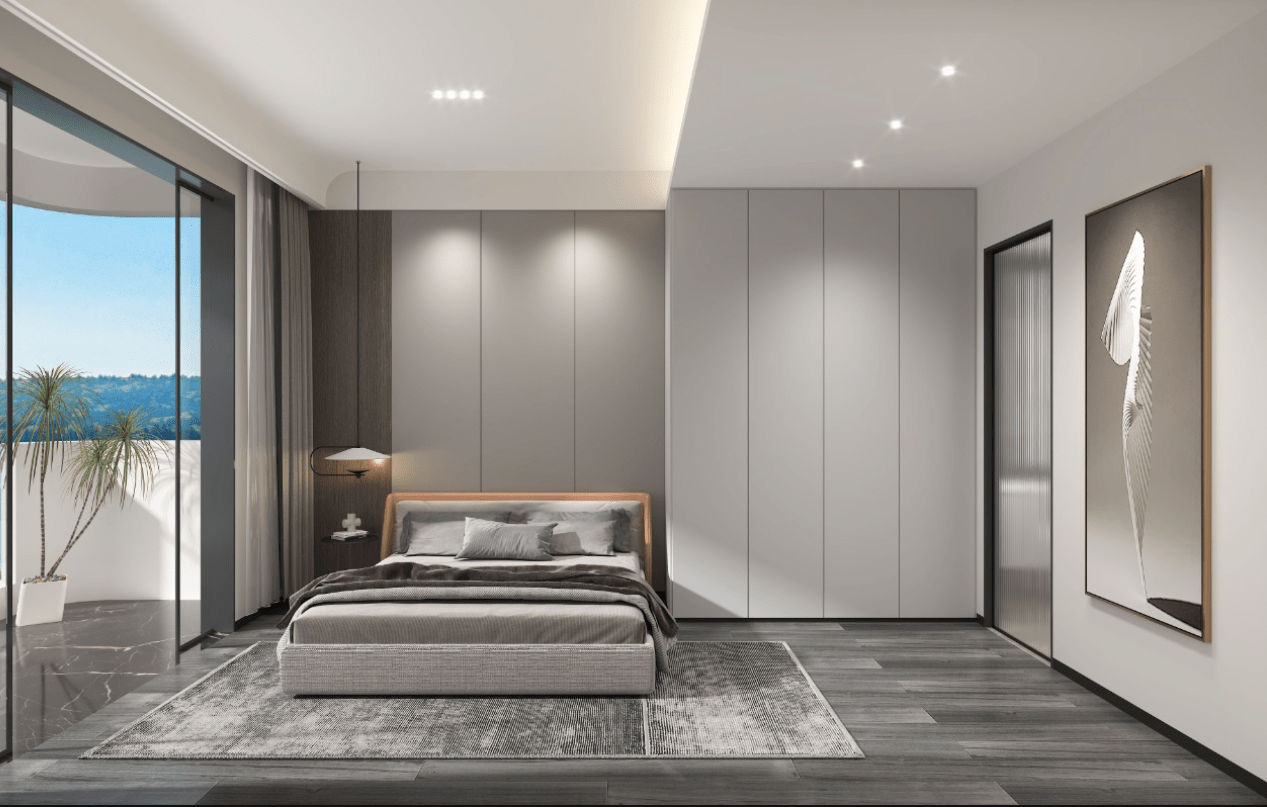 Oak Classic Residency Kilimani Bedroom Rneder Image