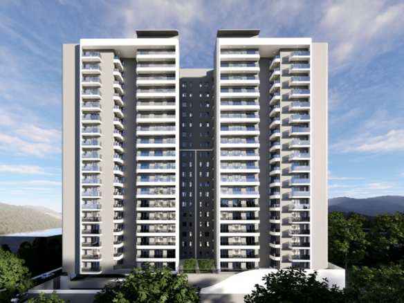 Oak Classic Residency Kilimani Building Render Image