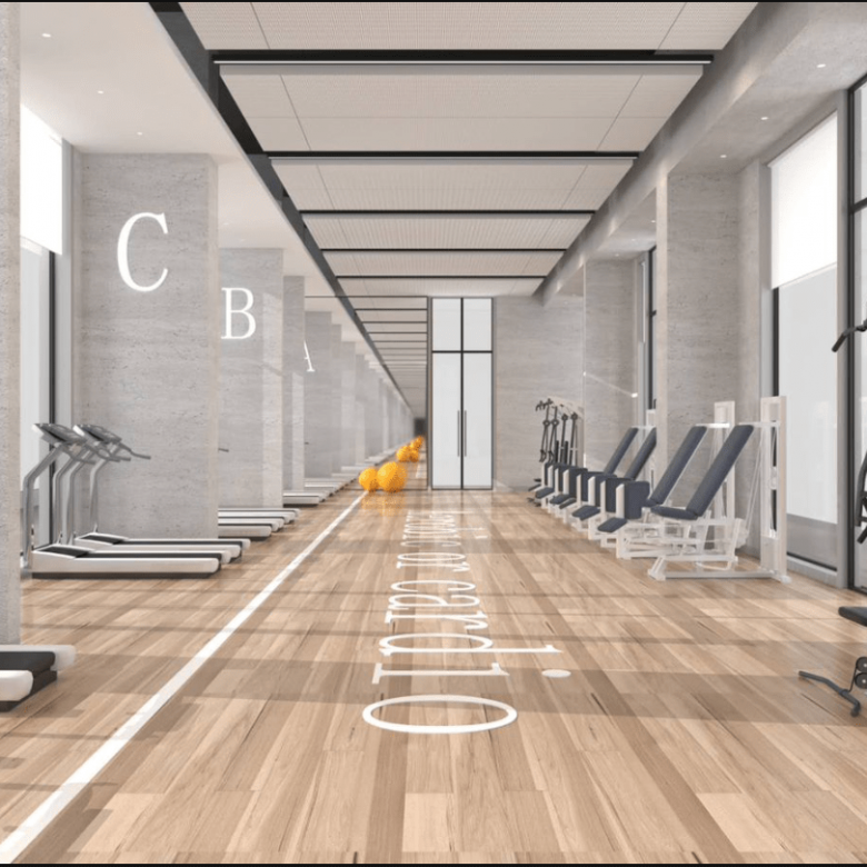 Oak Classic Residency Kilimani Gym Rneder Image