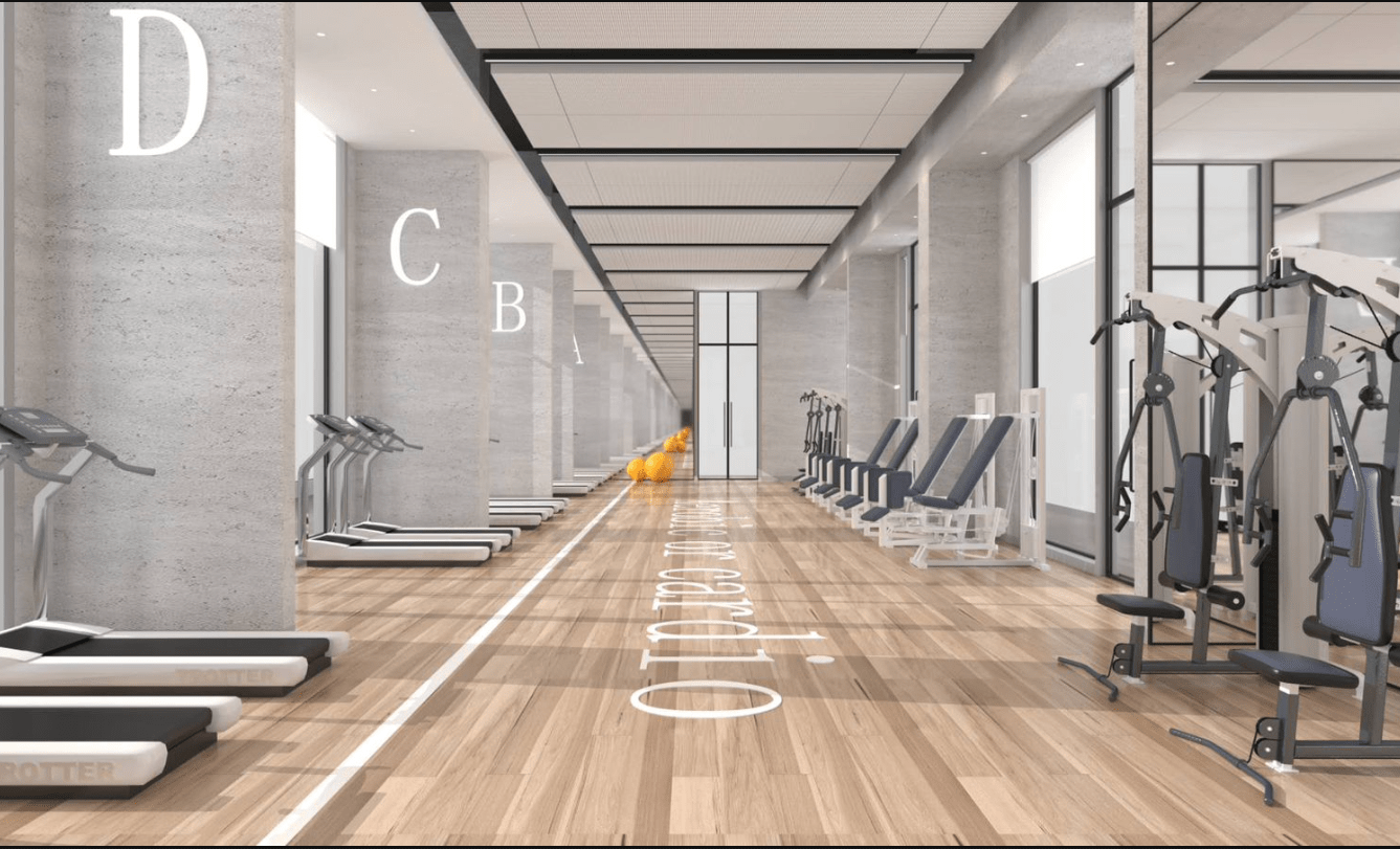 Oak Classic Residency Kilimani Gym Rneder Image