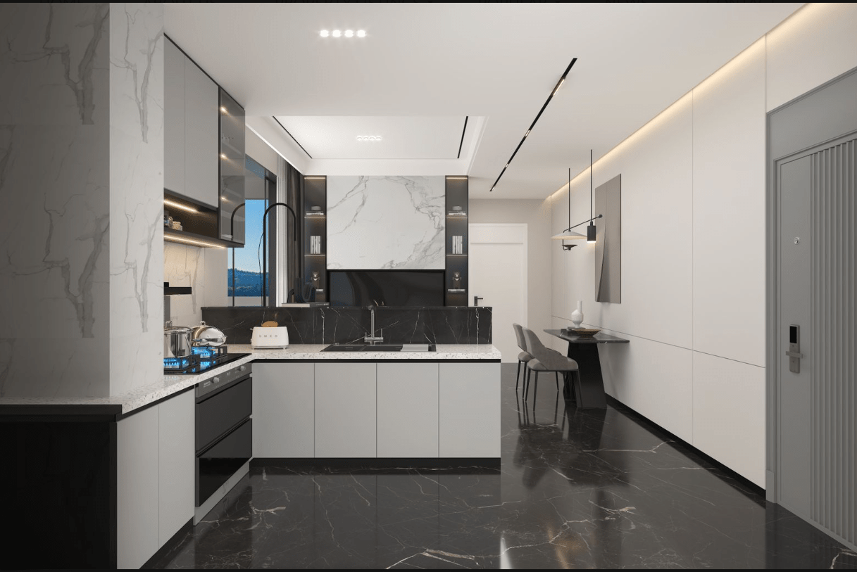 Oak Classic Residency Kilimani Kitchen Rneder Image