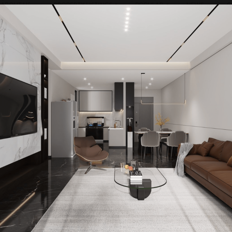Oak Classic Residency Kilimani Living-room Render Image
