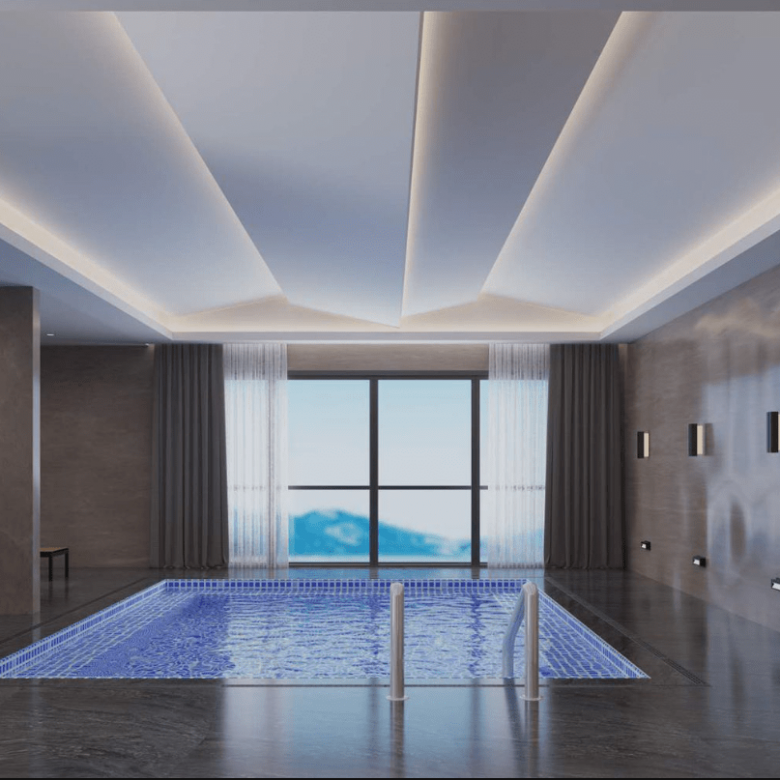 Oak Classic Residency Kilimani Pool Render Image