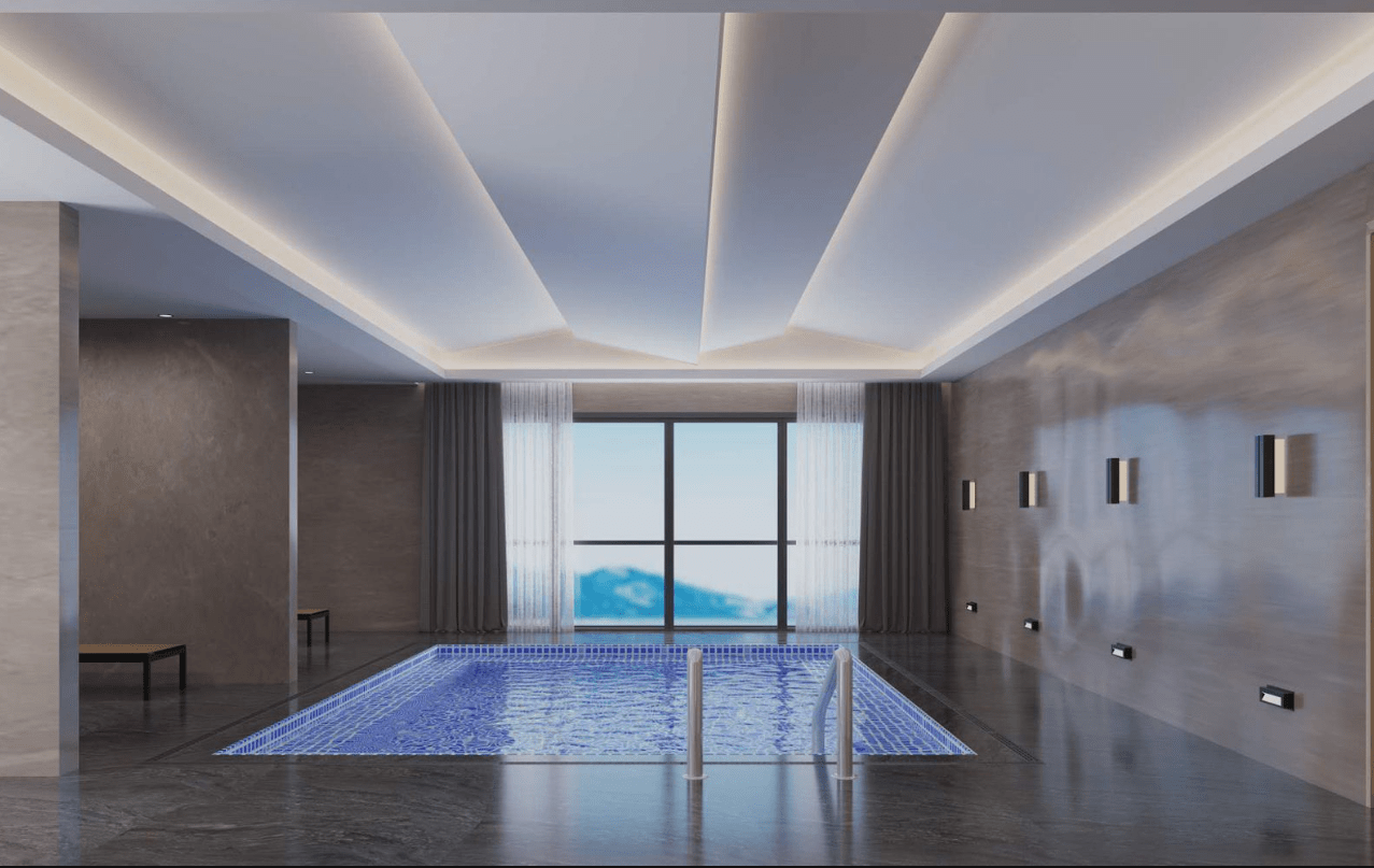 Oak Classic Residency Kilimani Pool Render Image