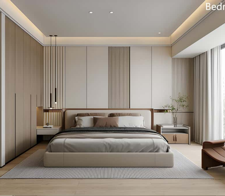 Image of a bedroom at Luster Arbor