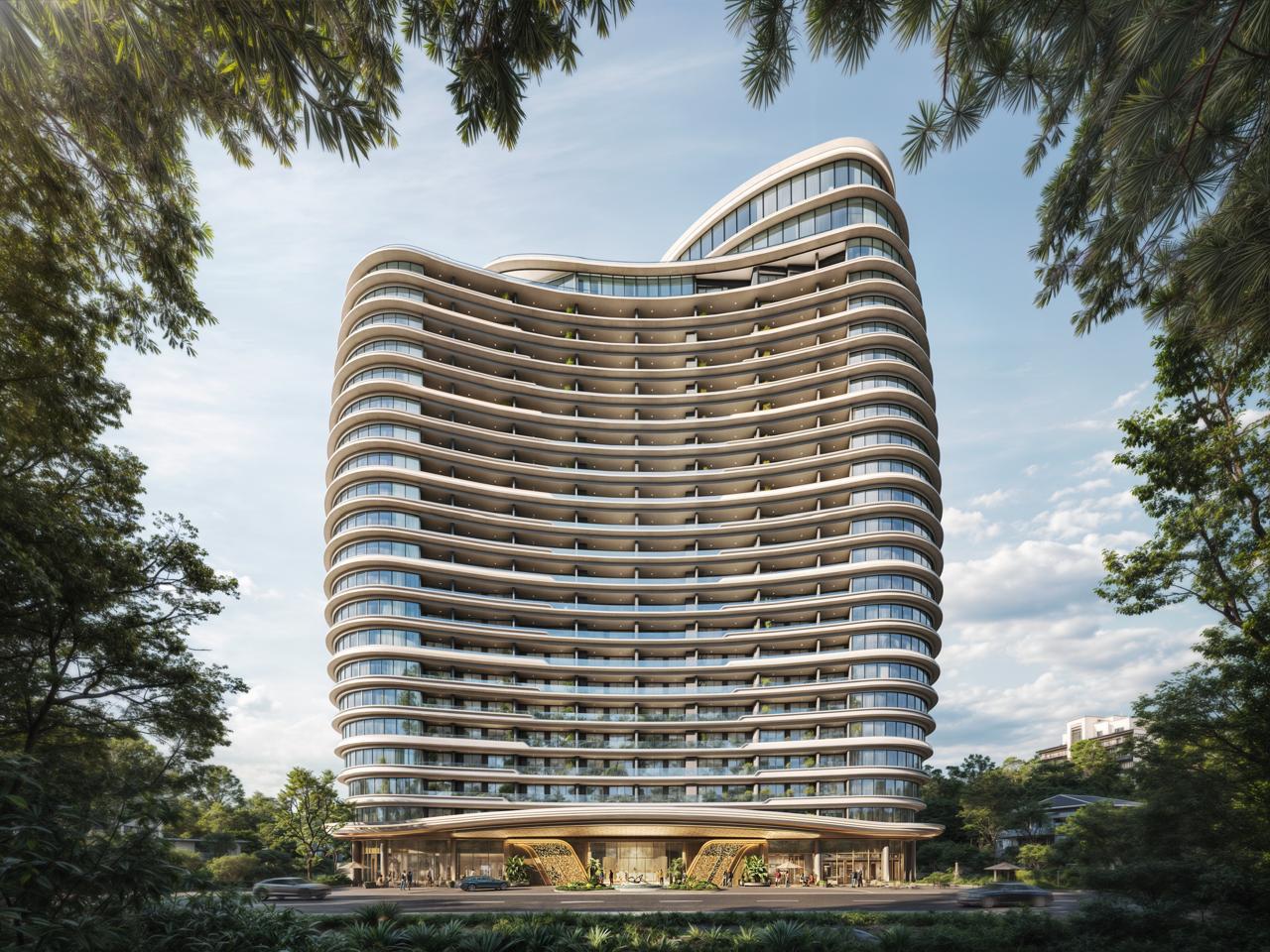Cheval Riverside is a premium high-rise apartment development on Riverside Drive in Westlands, offering luxury 1 and 2 bedroom apartments with modern architecture, skyline views and strong investment appeal.