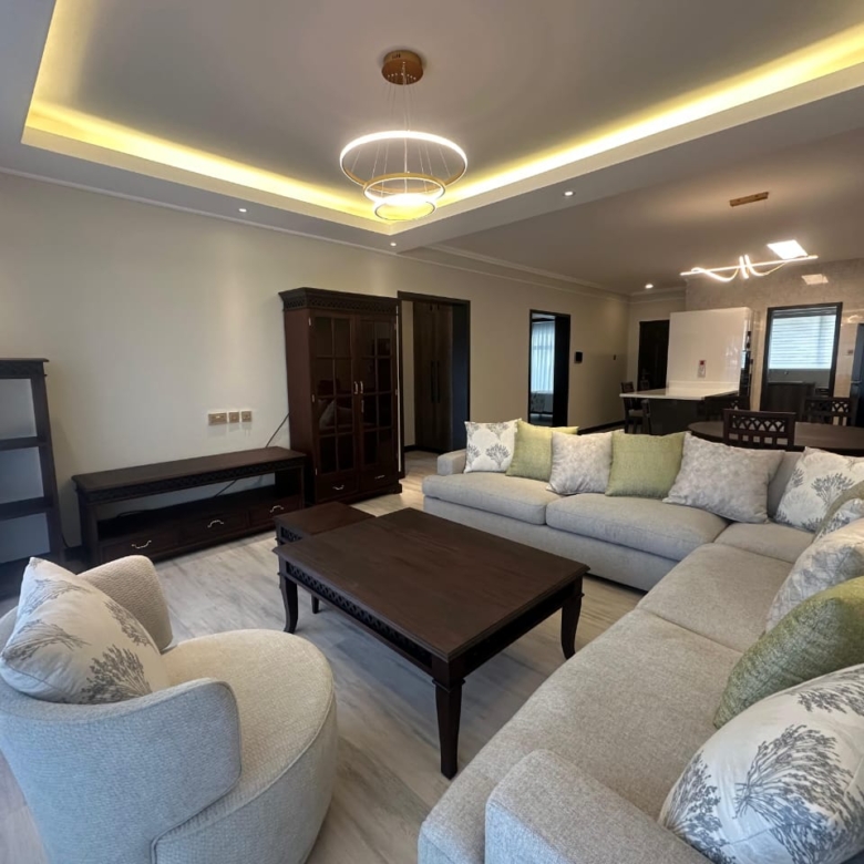 Large living room at Pearl Rivers Riverside apartment
