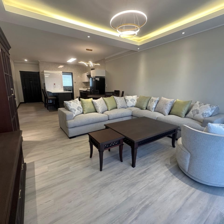 Fitted kitchen with modern appliances at Pearl Rivers Riverside