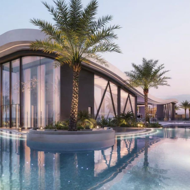 Rooftop infinity swimming pool at Amethyst Springs apartments in Kilimani