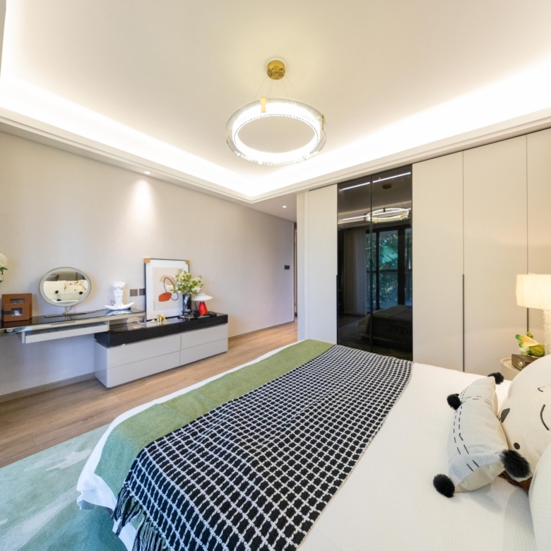 Additional bedroom with balcony access at Himalaya Horizon apartments in Westlands