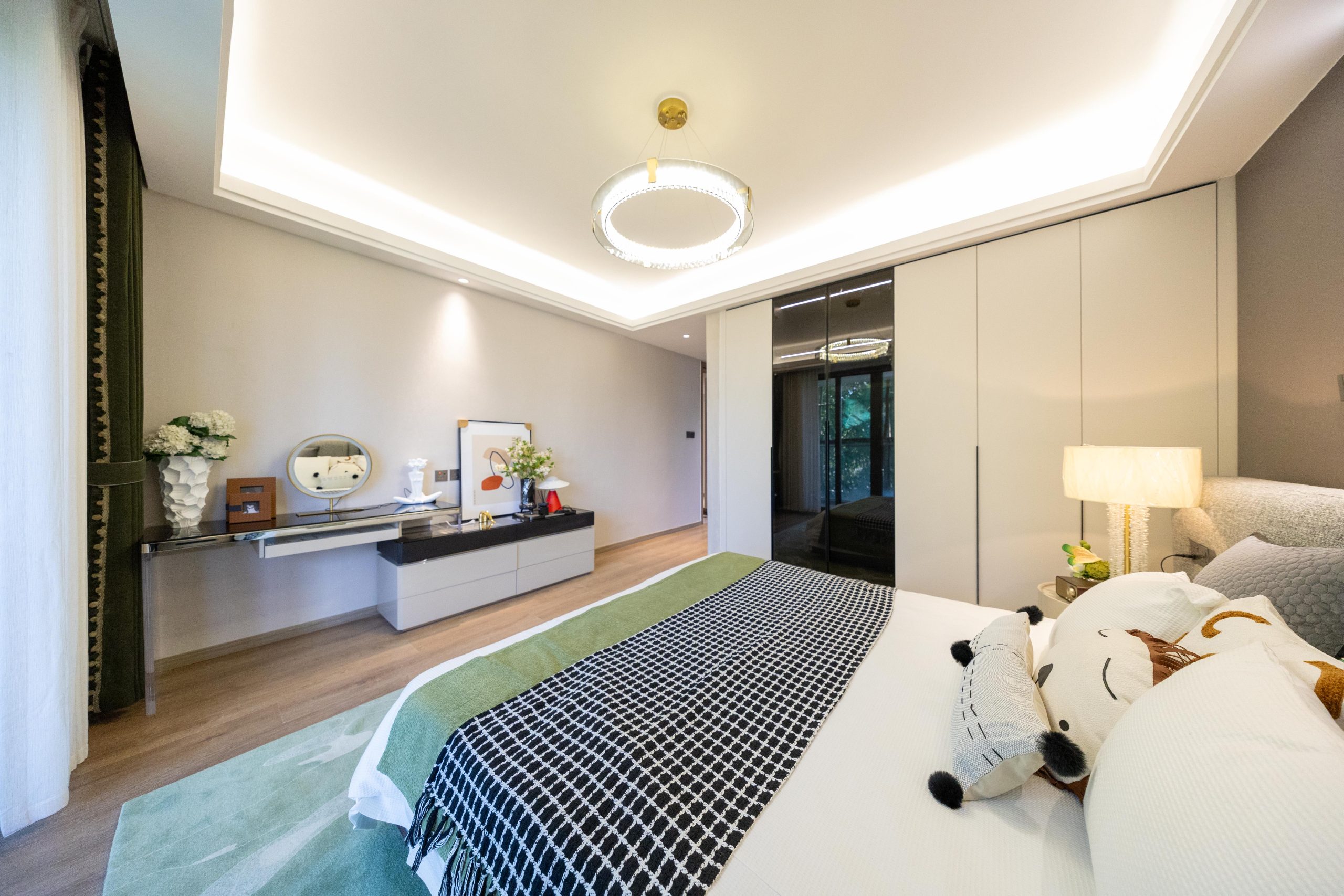 Additional bedroom with balcony access at Himalaya Horizon apartments in Westlands