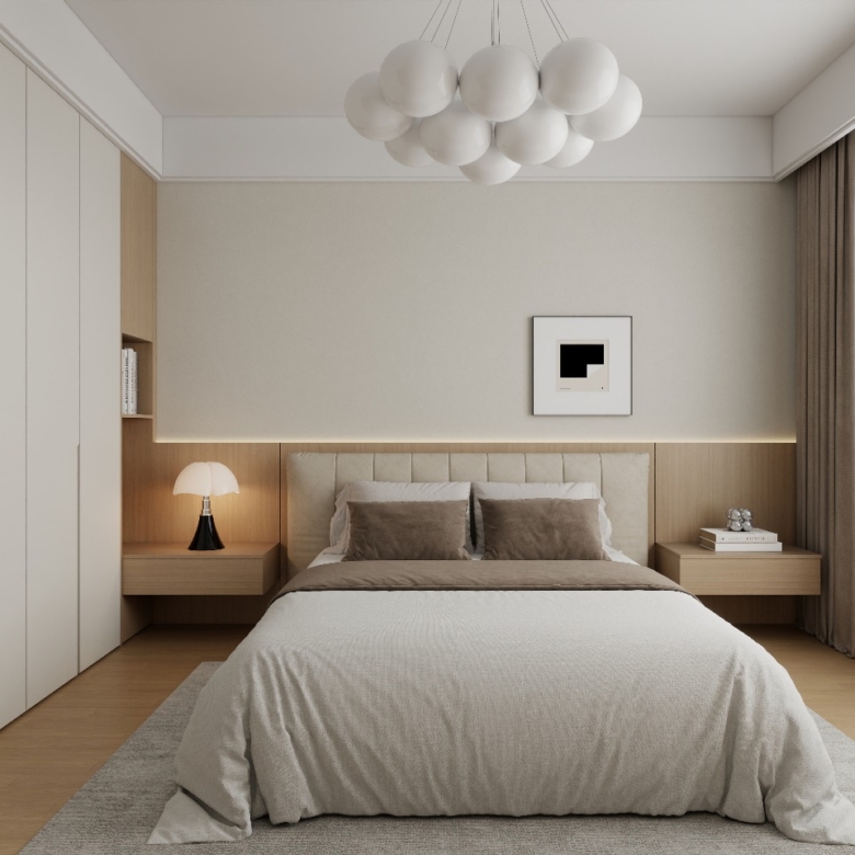 Bedroom at Riara Oasis apartments for sale in Lavington Nairobi