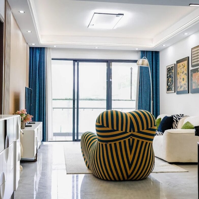 Luxury dining room and lounge at Capital Heights Apartments Westlands