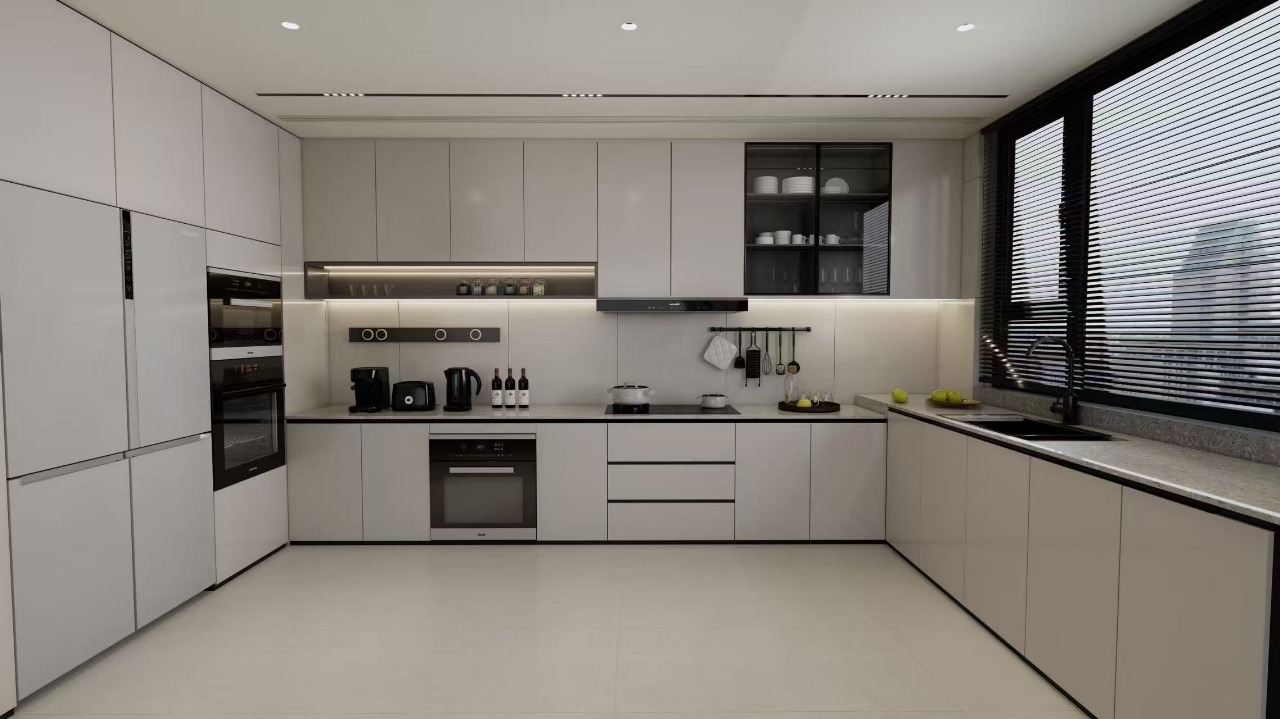 Modern Kitchen at Express View Residency Modern kitchen at Express View Residency apartments for sale in Kilimani