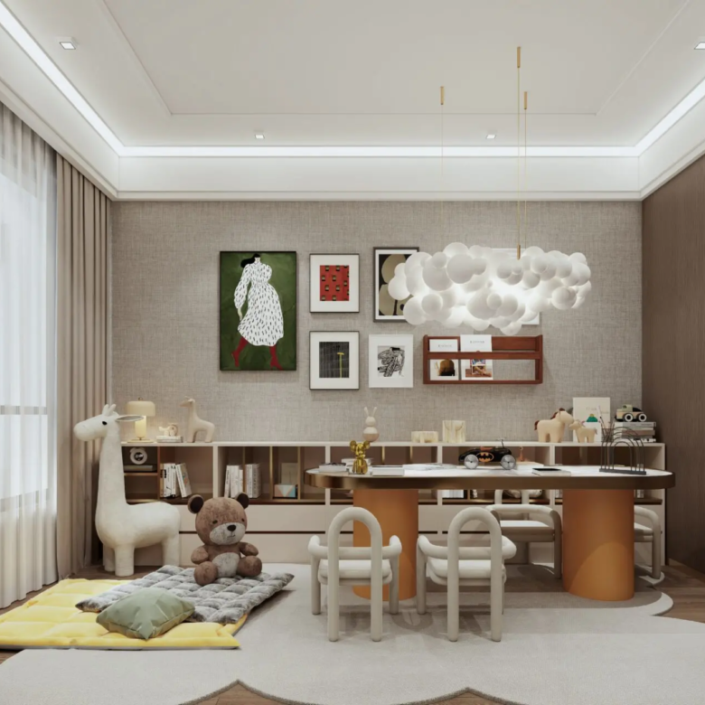Children’s room at Only You Elgeyo Apartments with study and play space