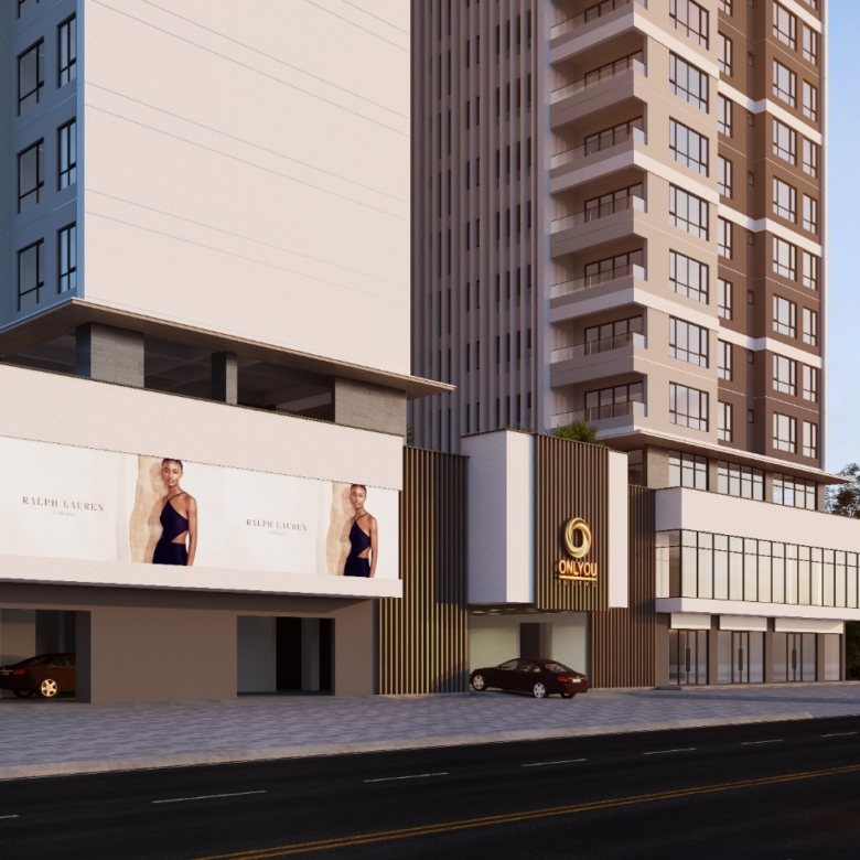 Only You Elgeyo Apartments exterior building view in Kilimani Nairobi