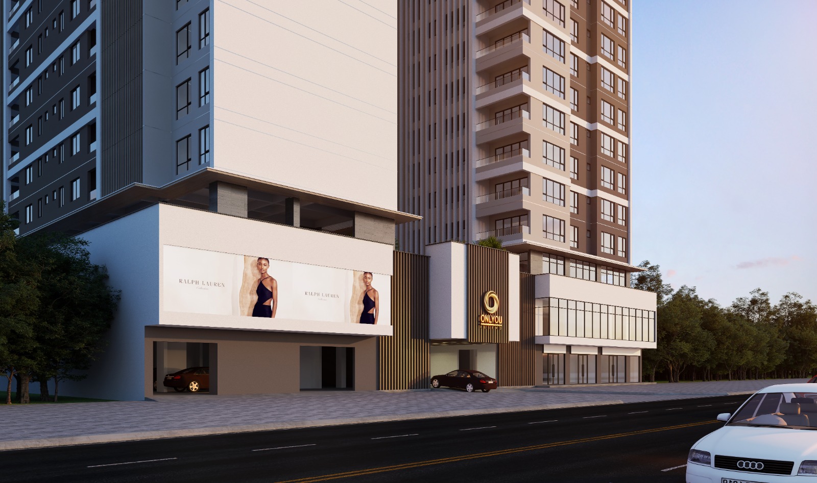 Only You Elgeyo Apartments exterior building view in Kilimani Nairobi