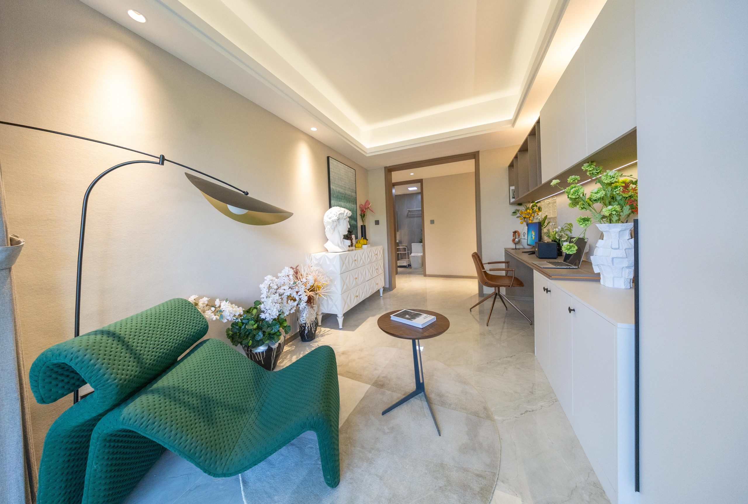 Home office and study area in a Himalaya Horizon apartment in Westlands Nairobi