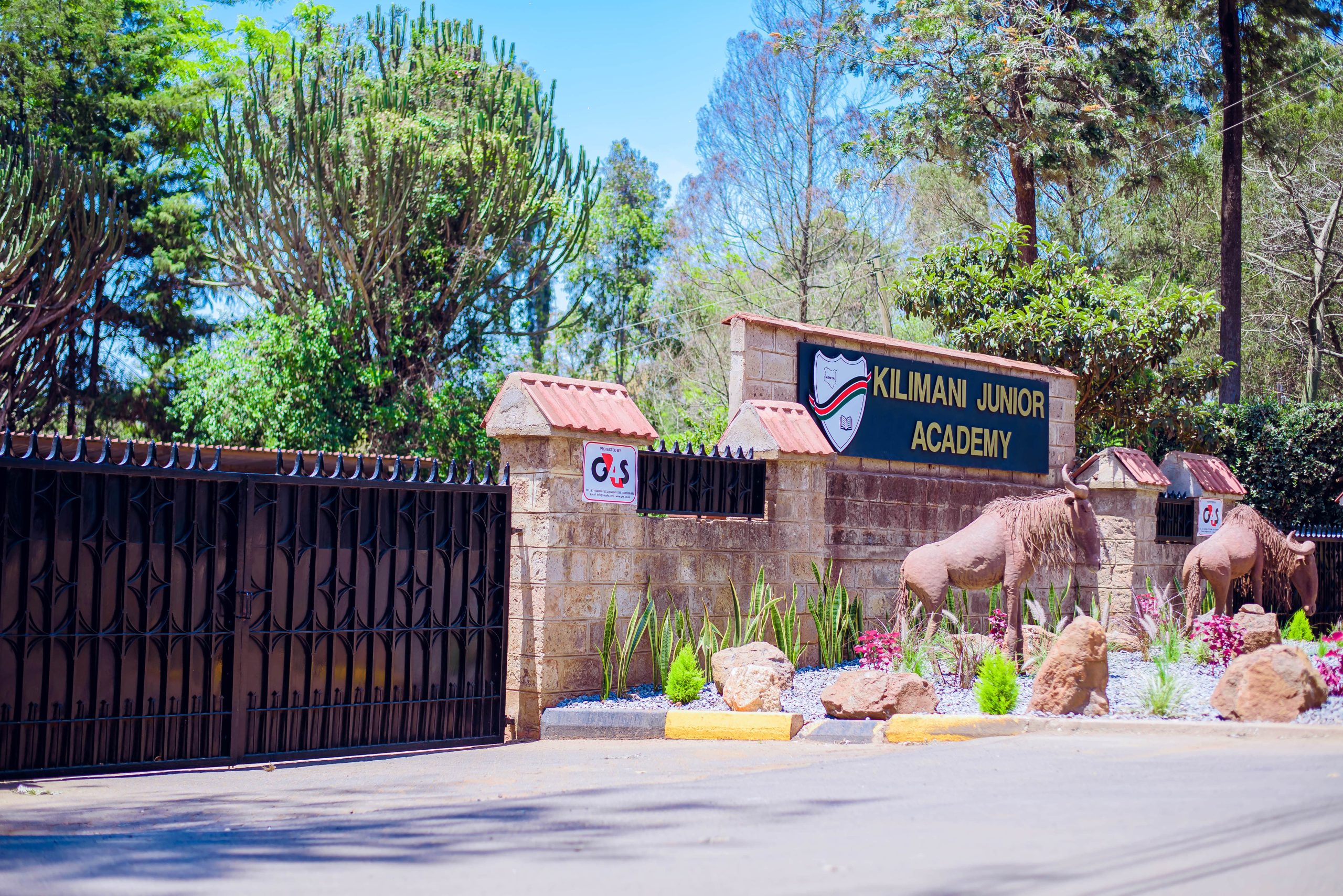 kilimani junior academy entrance gate