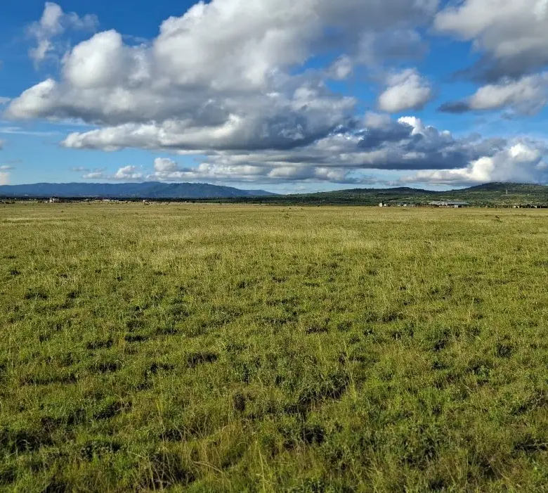 Residential and commercial land in Konza City with nearby infrastructure and road access