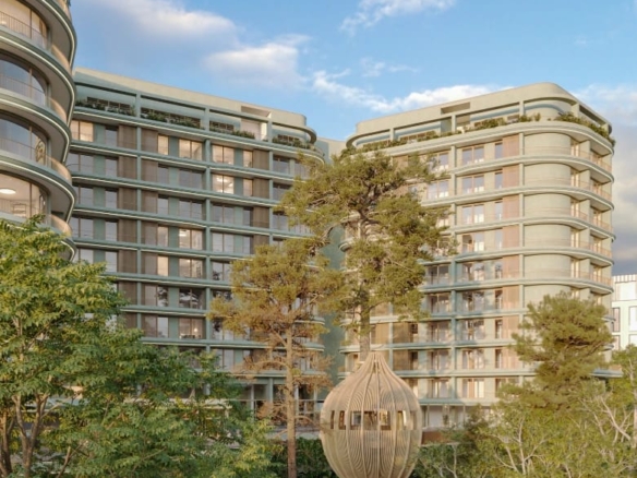 Silva Gigiri modern residential apartments surrounded by landscaped greenery