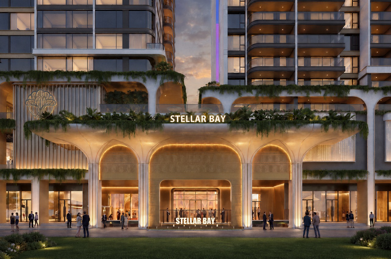 Grand entrance to Stellar Bay Westlands residential development
