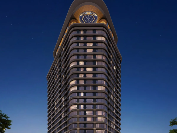 A-One Acacia Serviced Apartments exterior building render in Kilimani Nairobi