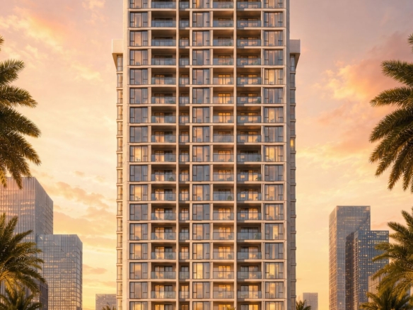Cambridge Garden Apartments high-rise exterior in Kilimani Nairobi