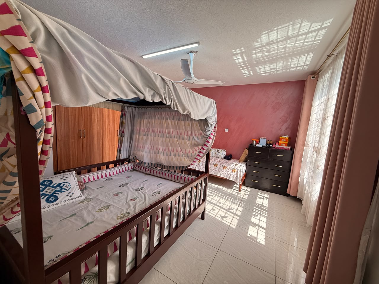 Bright additional bedroom with large windows at Convent Oaks Lavington