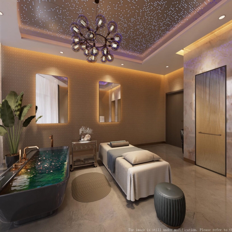 Spa room at Galaxy ONE Apartments for sale in Westlands Nairobi