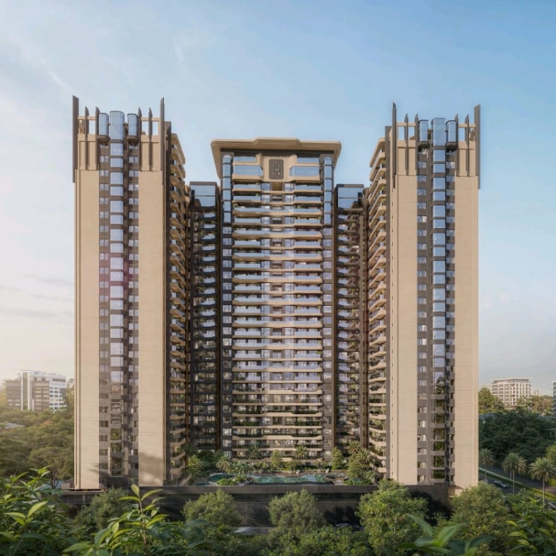 Hephé Palace apartments for sale in Westlands Nairobi exterior view
