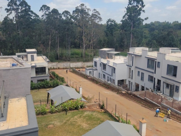 Oak and Ivy gated villa community under development in Loresho