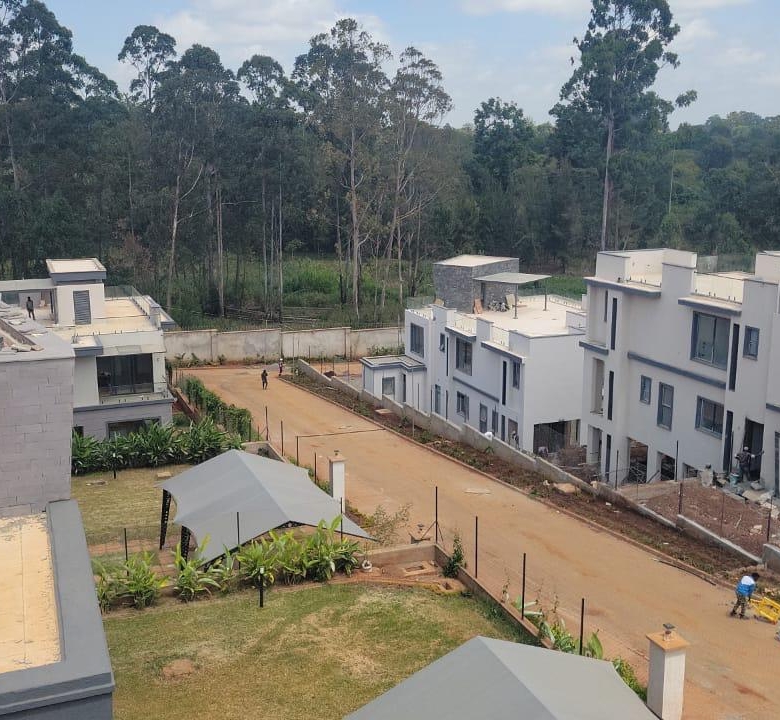 Oak and Ivy gated villa community under development in Loresho