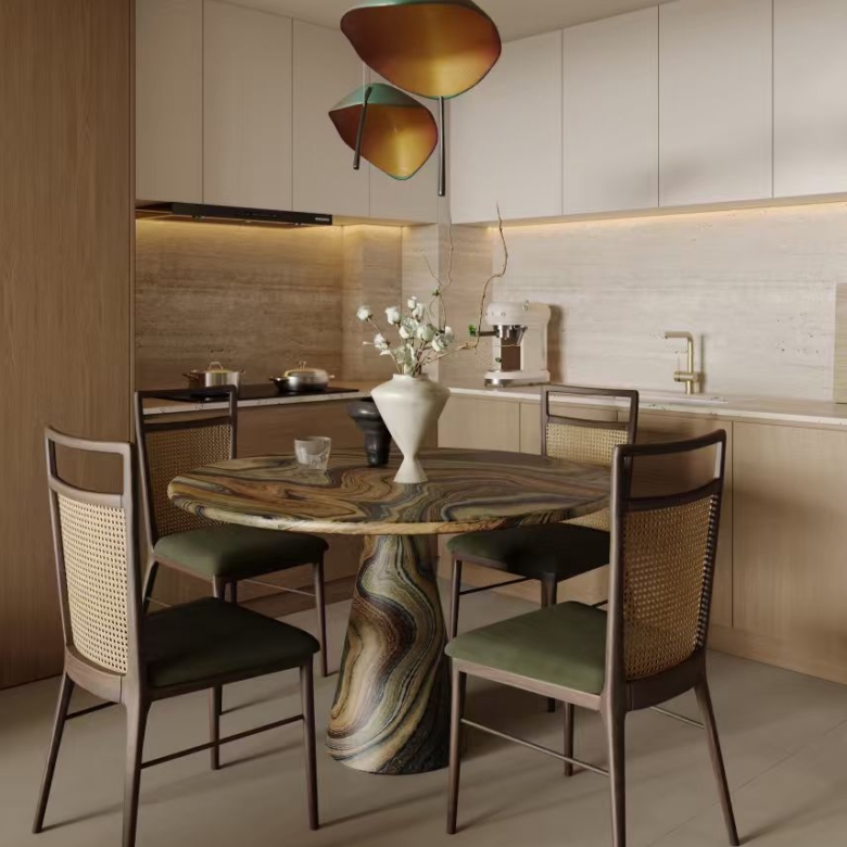 Belgravia Place fitted kitchen and dining space