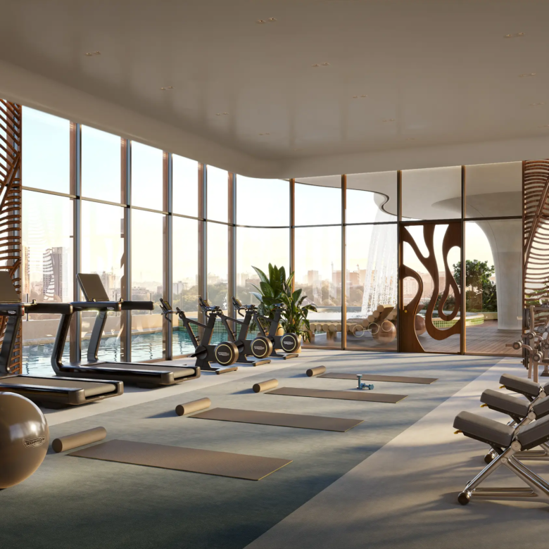 Premium strength and weight training area at Ivy Myst Kileleshwa gym